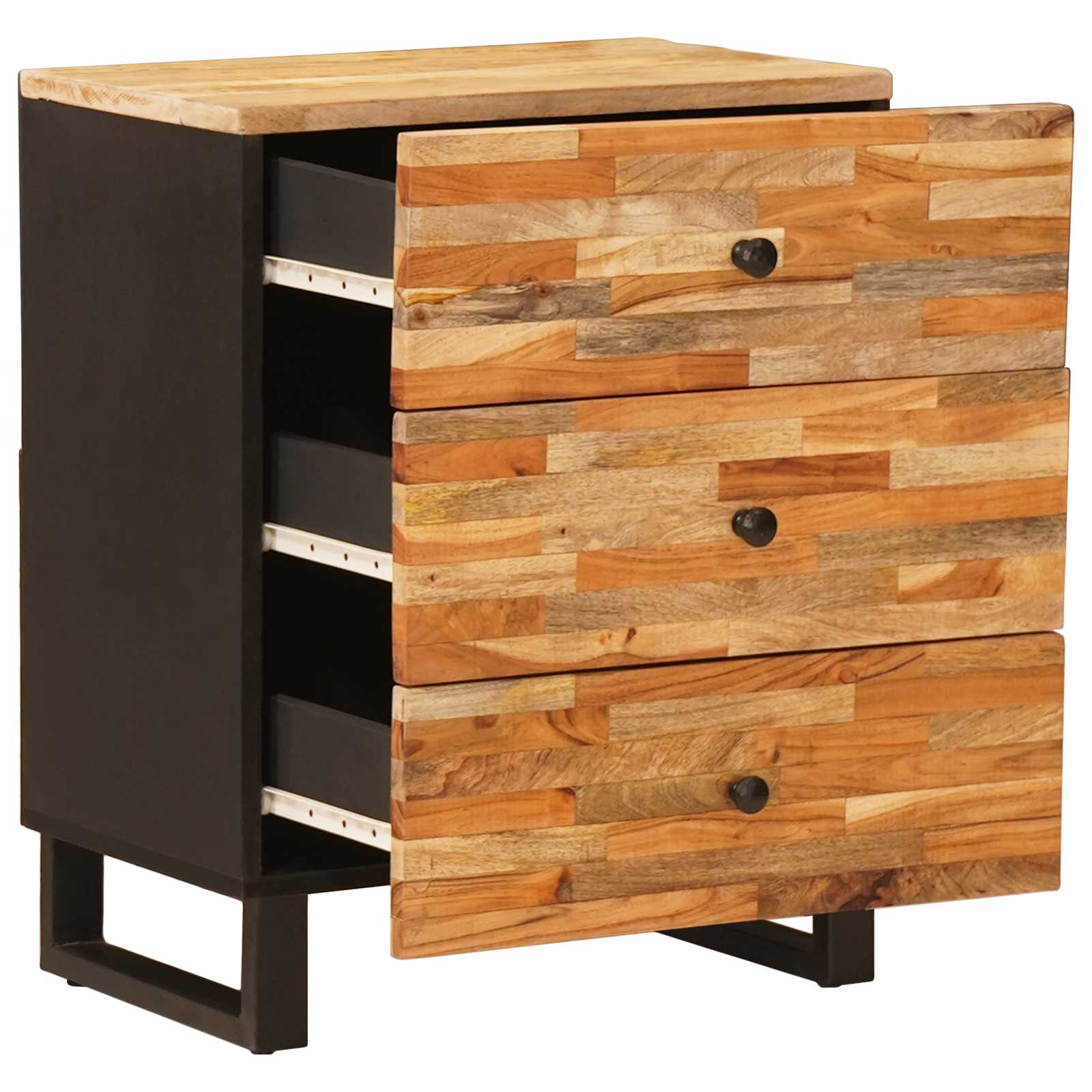 Lovos spintelė Ruda 50 x 33 x 62 cm Kietas mango medis