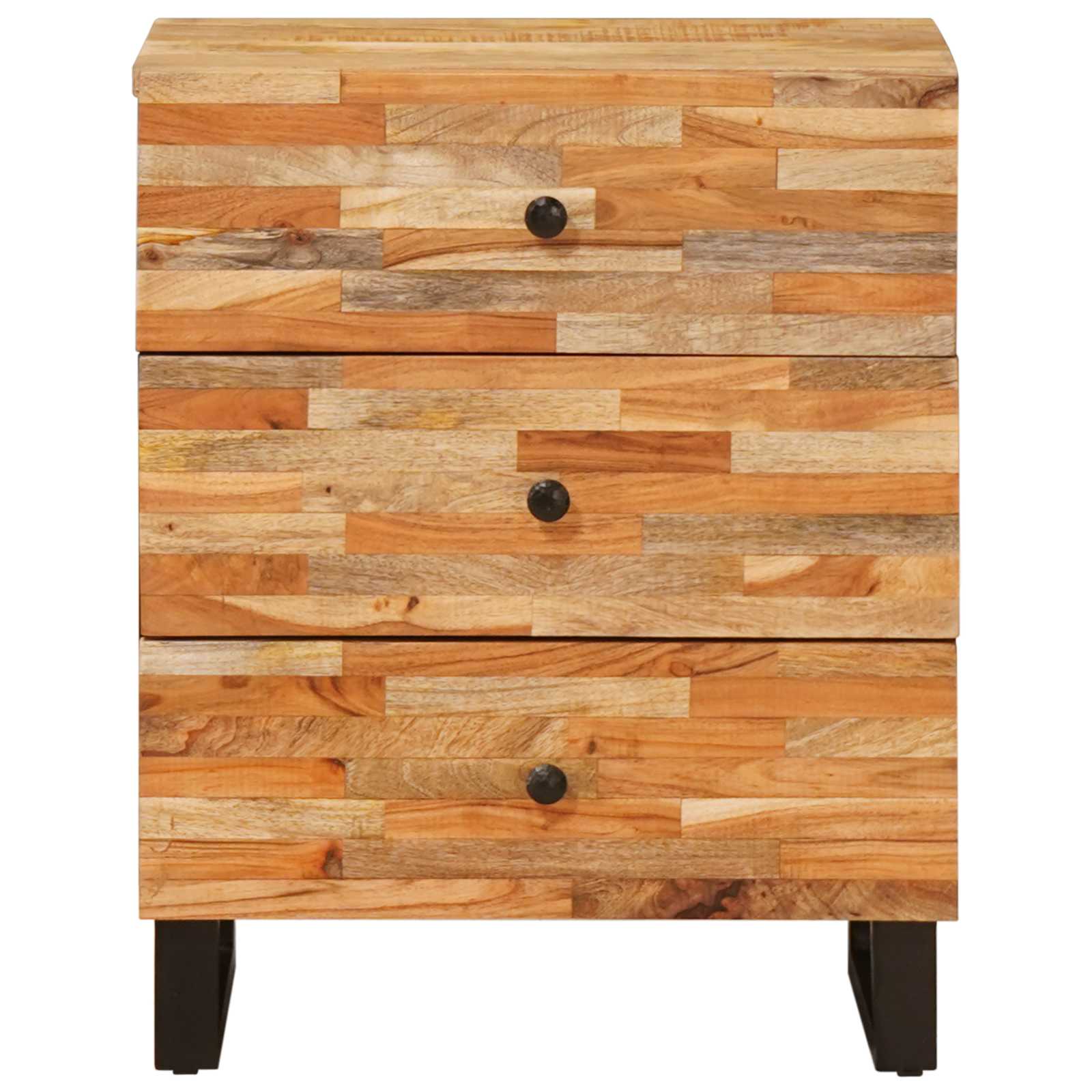 Lovos spintelė Ruda 50 x 33 x 62 cm Kietas mango medis