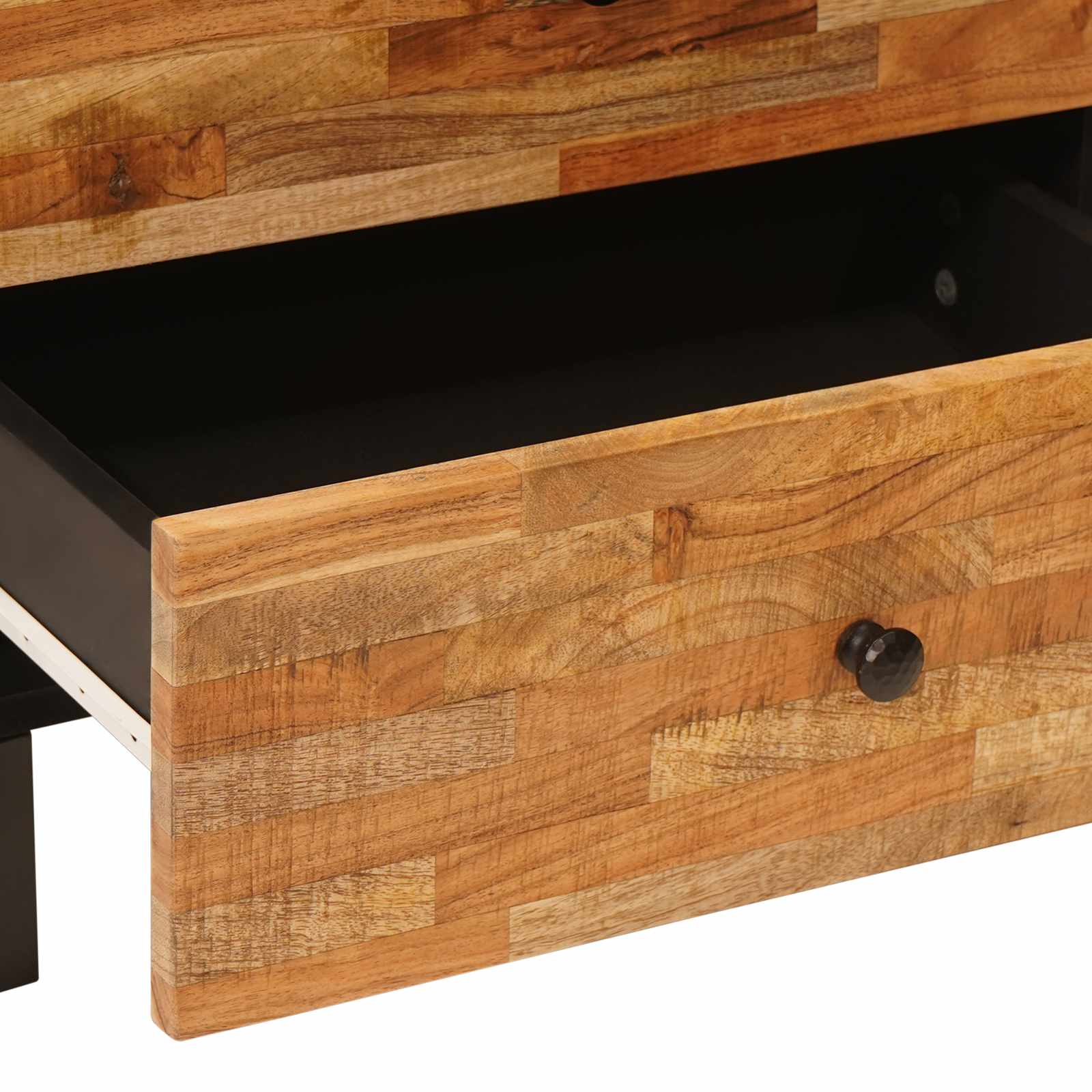 Lovos spintelė Ruda 58 x 36.5 x 21 cm Kietas mango medis