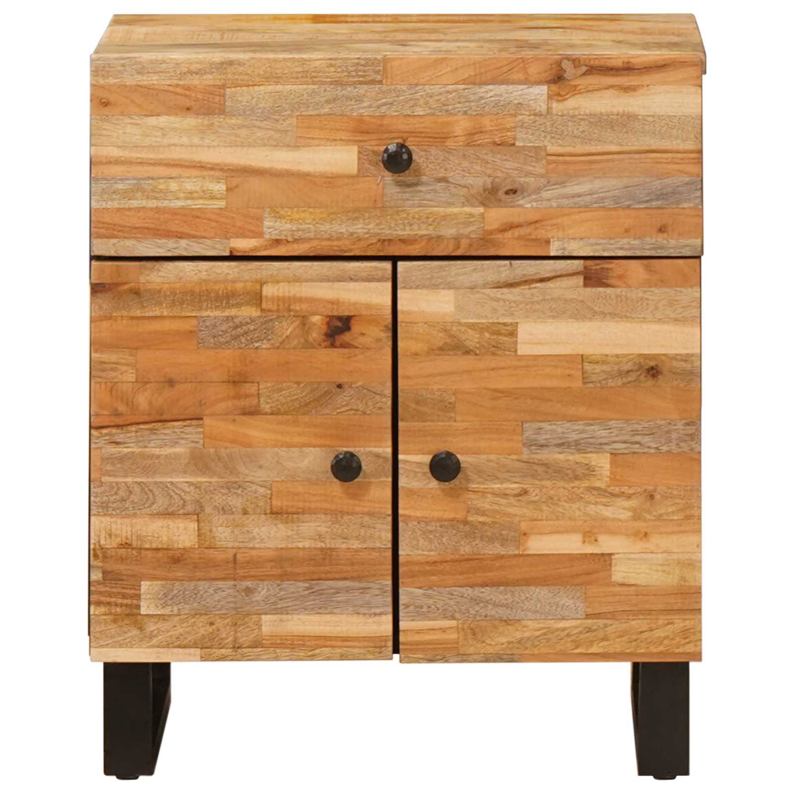 Lovos spintelė Ruda 50 x 33 x 60 cm Kietas mango medis
