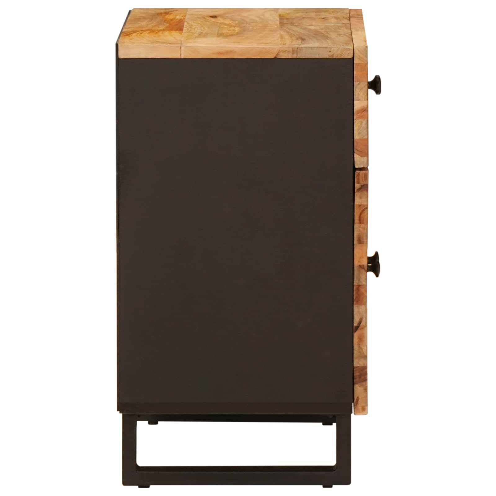 Lovos spintelė Ruda 50 x 33 x 60 cm Kietas mango medis
