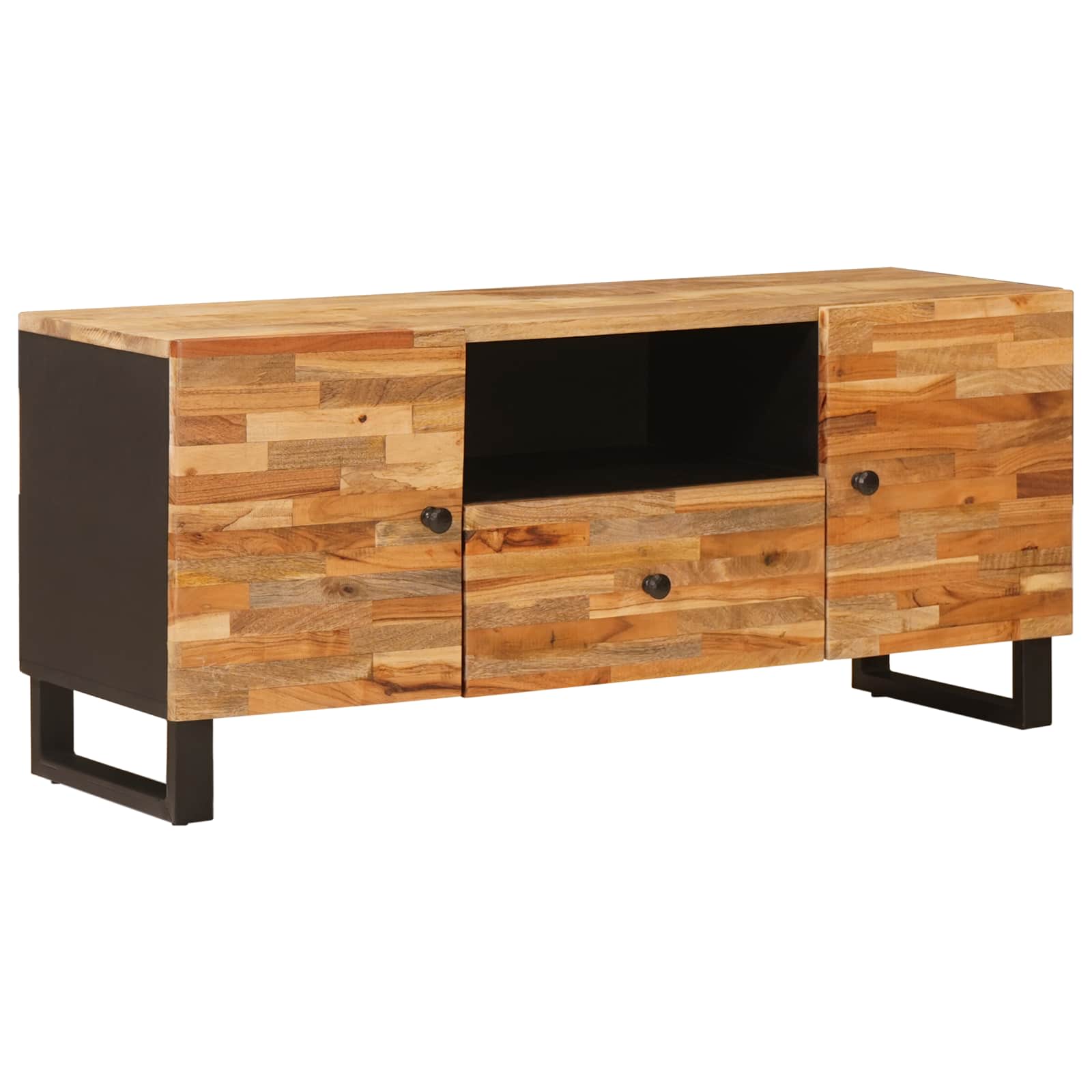 TV cabinet with shelf Brown 105 x 33.5 x 46 cm