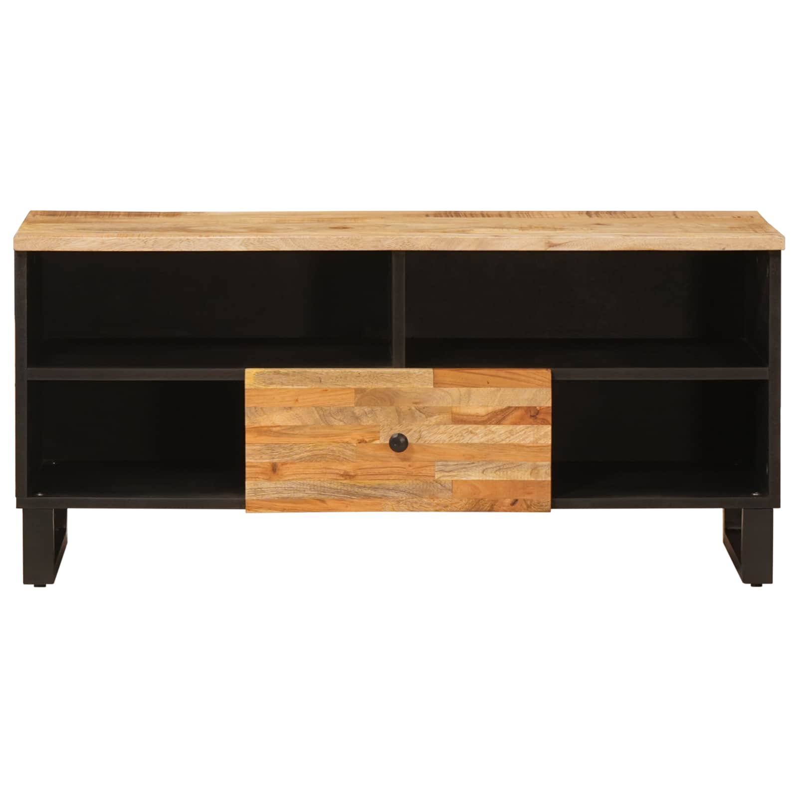 Televizoriaus spintelė Ruda 100 x 33 x 46 cm Kietas mango medis