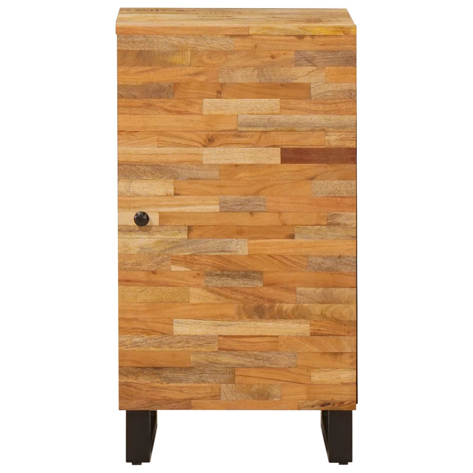 Sānu skapītis Brūns 40 x 33 x 75 cm masīvs mango koks