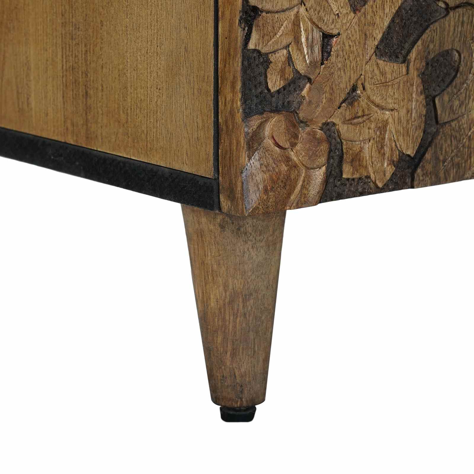 Televizoriaus spintelė su saugykla Ruda 105 x 33,5 x 46 cm