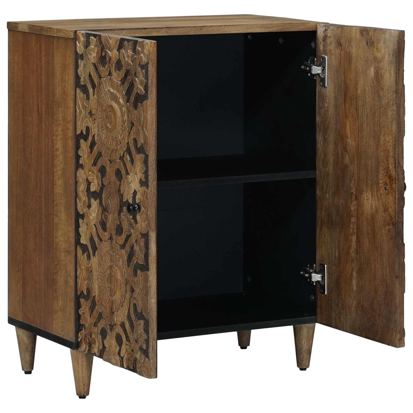 Sandėliavimo komodas Ruda 60 x 33,5 x 75 cm Kietas mango medis
