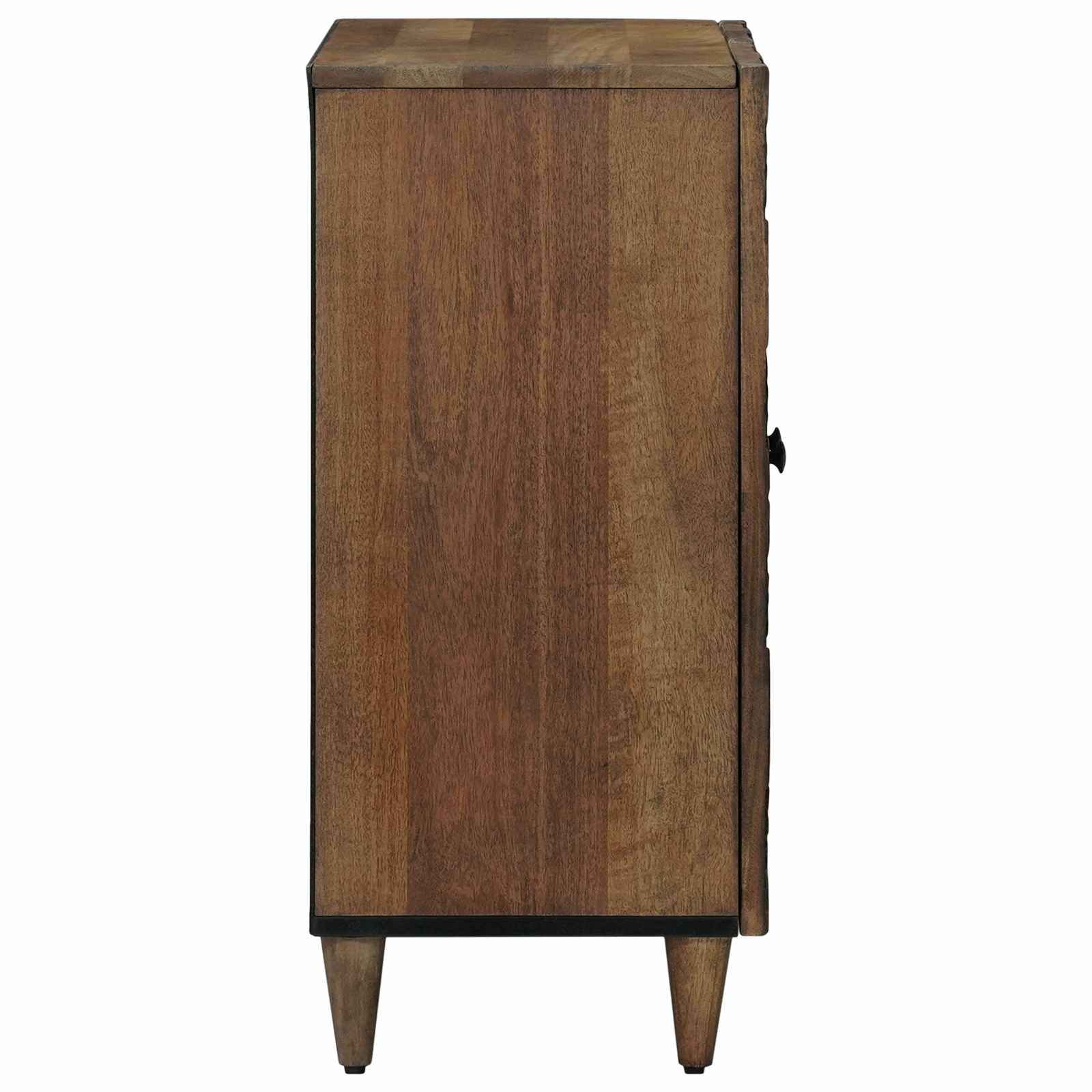Sandėliavimo komodas Ruda 60 x 33,5 x 75 cm Kietas mango medis