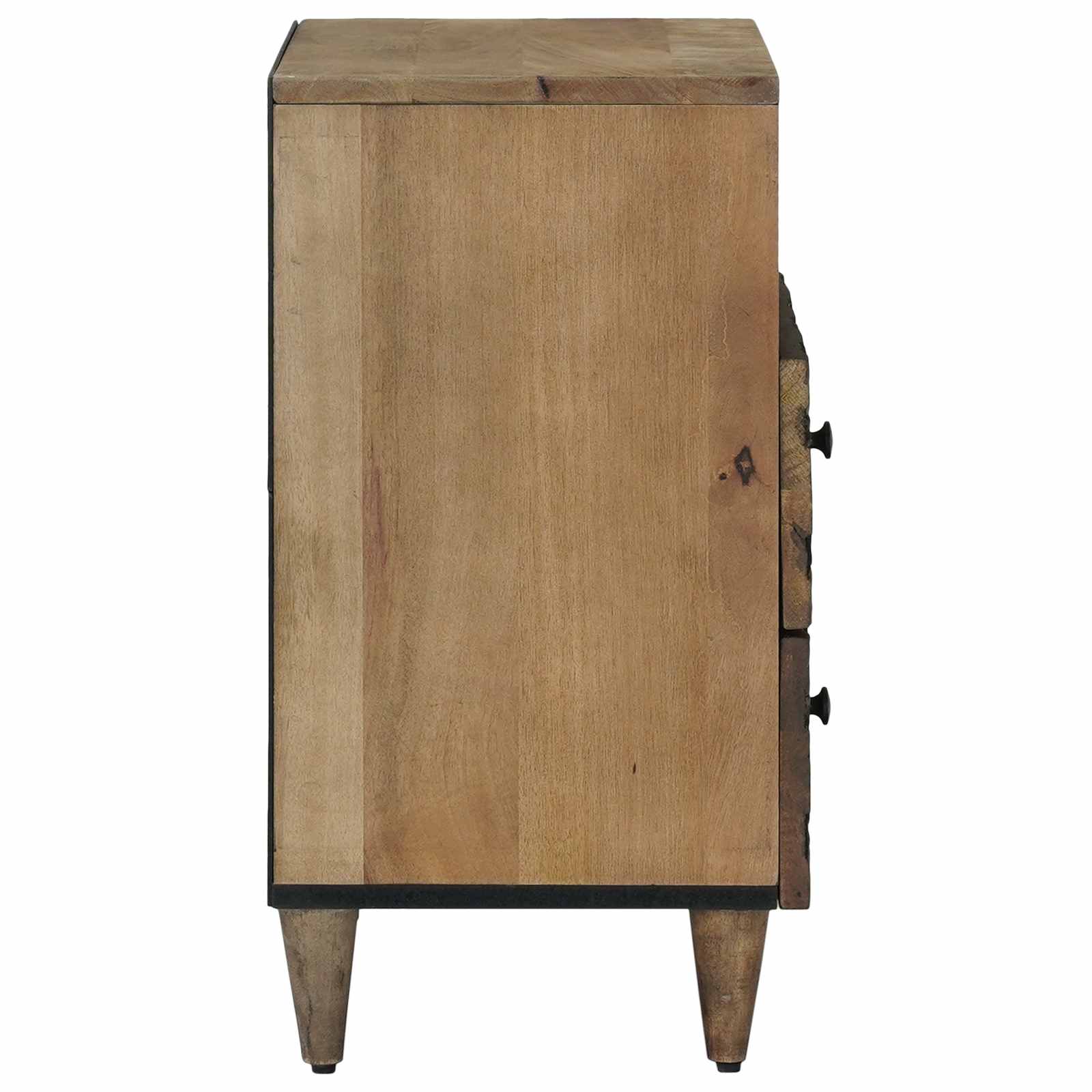 Lovos spintelė Ruda 50 x 33 x 60 cm Kietas mango medis