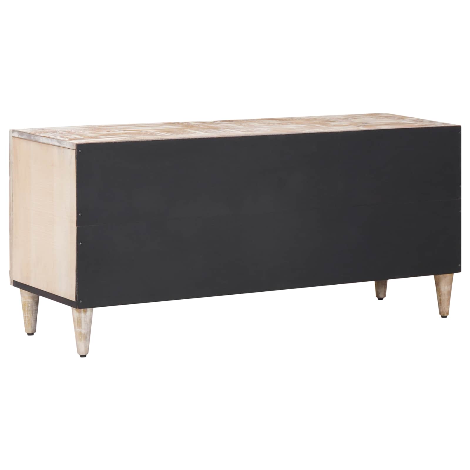 TV cabinet with storage White 105 x 33.5 x 46 cm