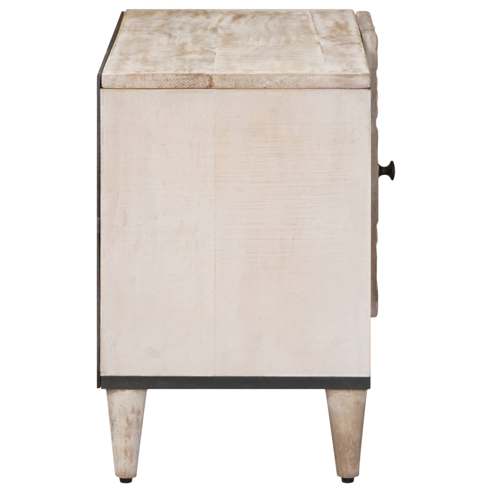 Televizoriaus spintelė su lentyna Balta 80 x 31,5 x 46 cm