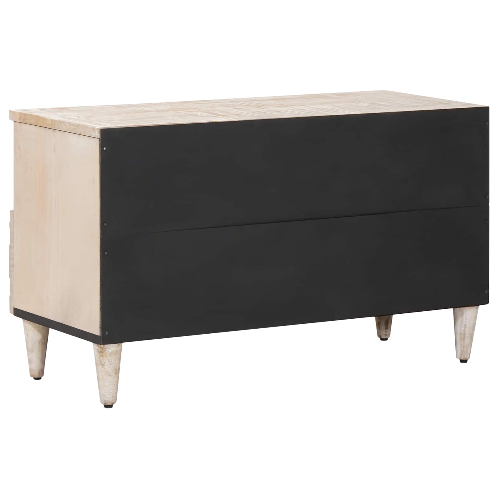 TV skapītis ar atvilktnēm Balts 80 x 33,5 x 46 cm