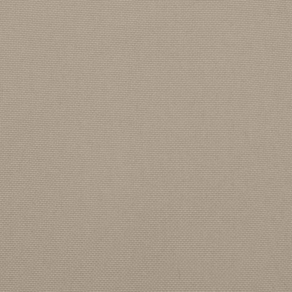 Sulankstomas saulės gultas, pilkai rudas, 175x54x8,5 cm, oksfordo audinys