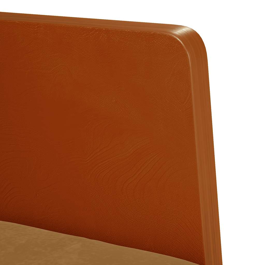 Sofa-kėdė su porankiais, ruda, 55 cm, aksominė
