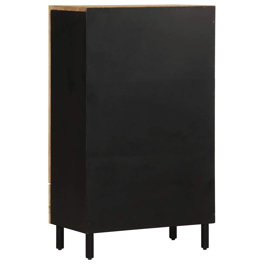 Highboard 60x33,5x100 cm Masyvus Rough Wood Mango