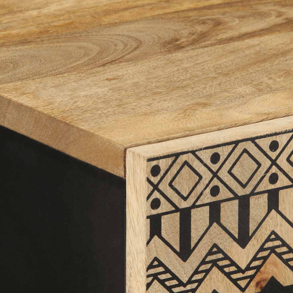 Highboard 60x33,5x100 cm Masyvus Rough Wood Mango