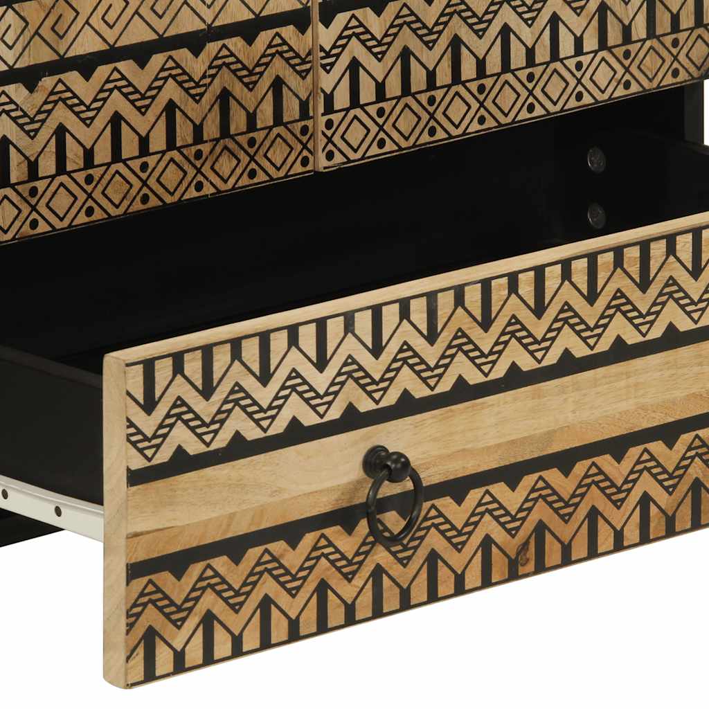 Highboard 60x33,5x100 cm Masyvus Rough Wood Mango