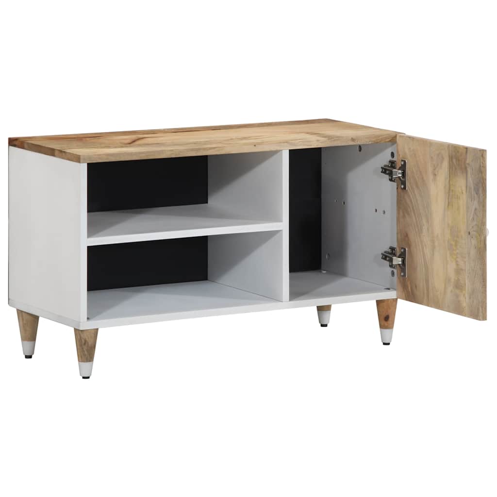 TV cabinet, 80x31.5x46cm, solid mango wood