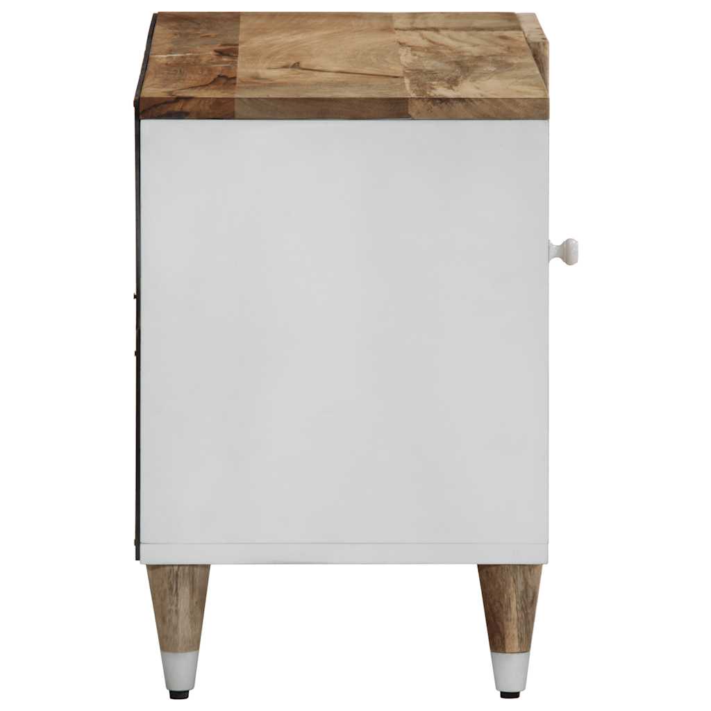 TV cabinet, 80x31.5x46cm, solid mango wood