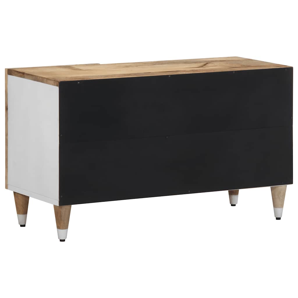 TV cabinet, 80x31.5x46cm, solid mango wood