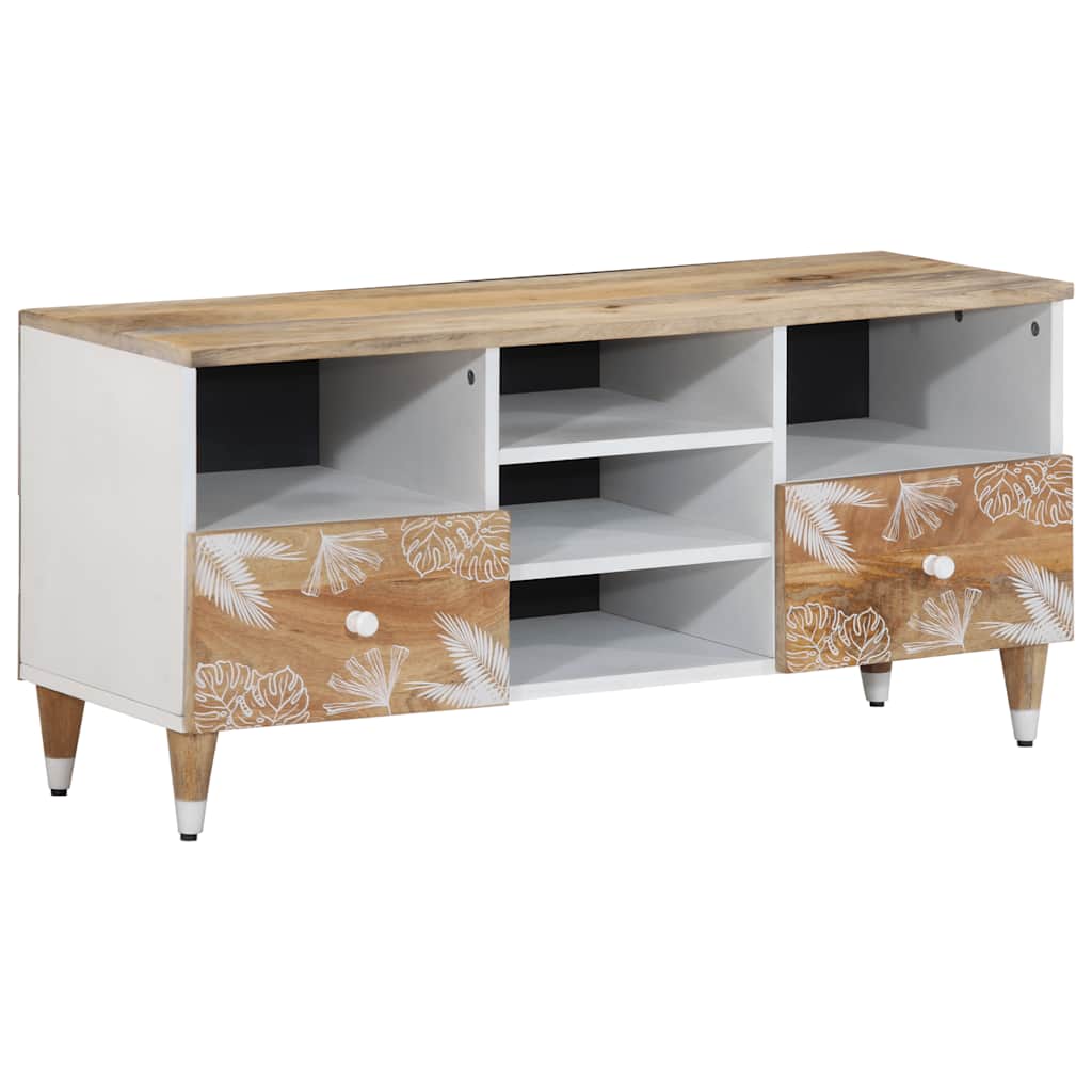 televizoriaus spintelė 100x33,5x46 cm Masyvo Mango