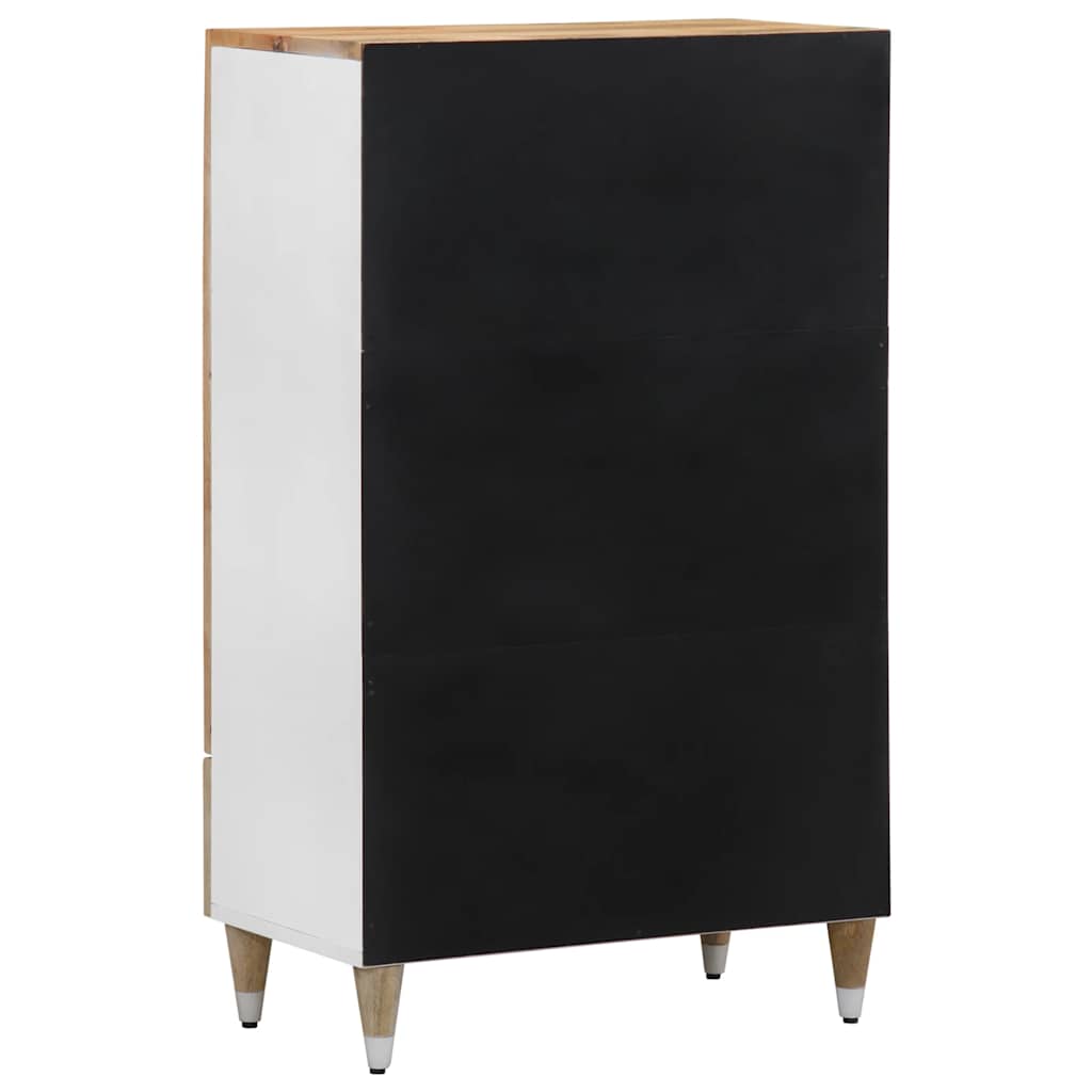 Highboard 60x33,5x100 cm Masyvo medžio mango