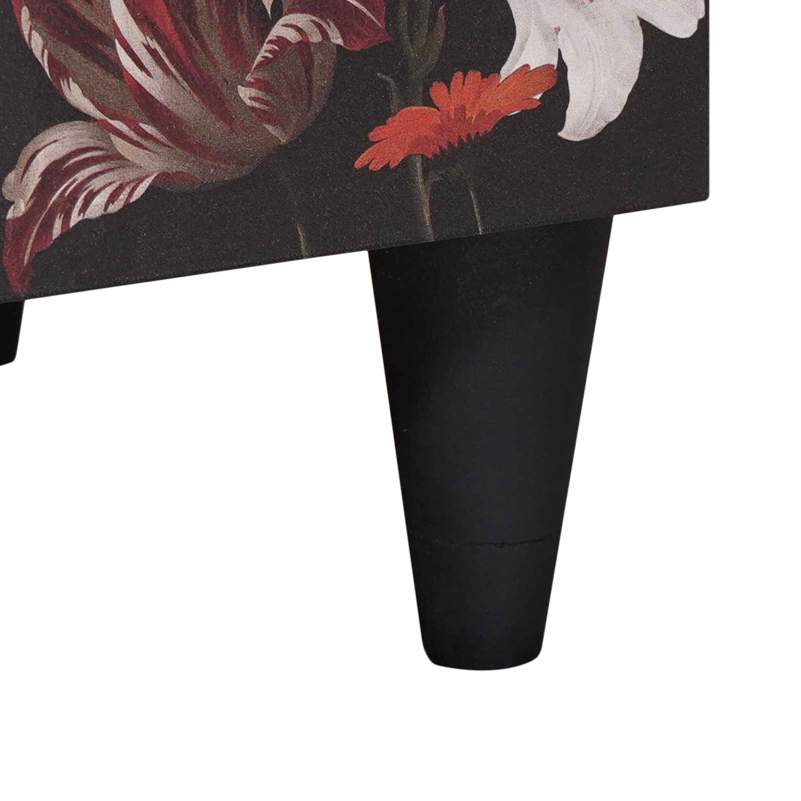 Naktinis staliukas su stalčių 2 pcs Ruda 40 x 33,5 x 46 cm