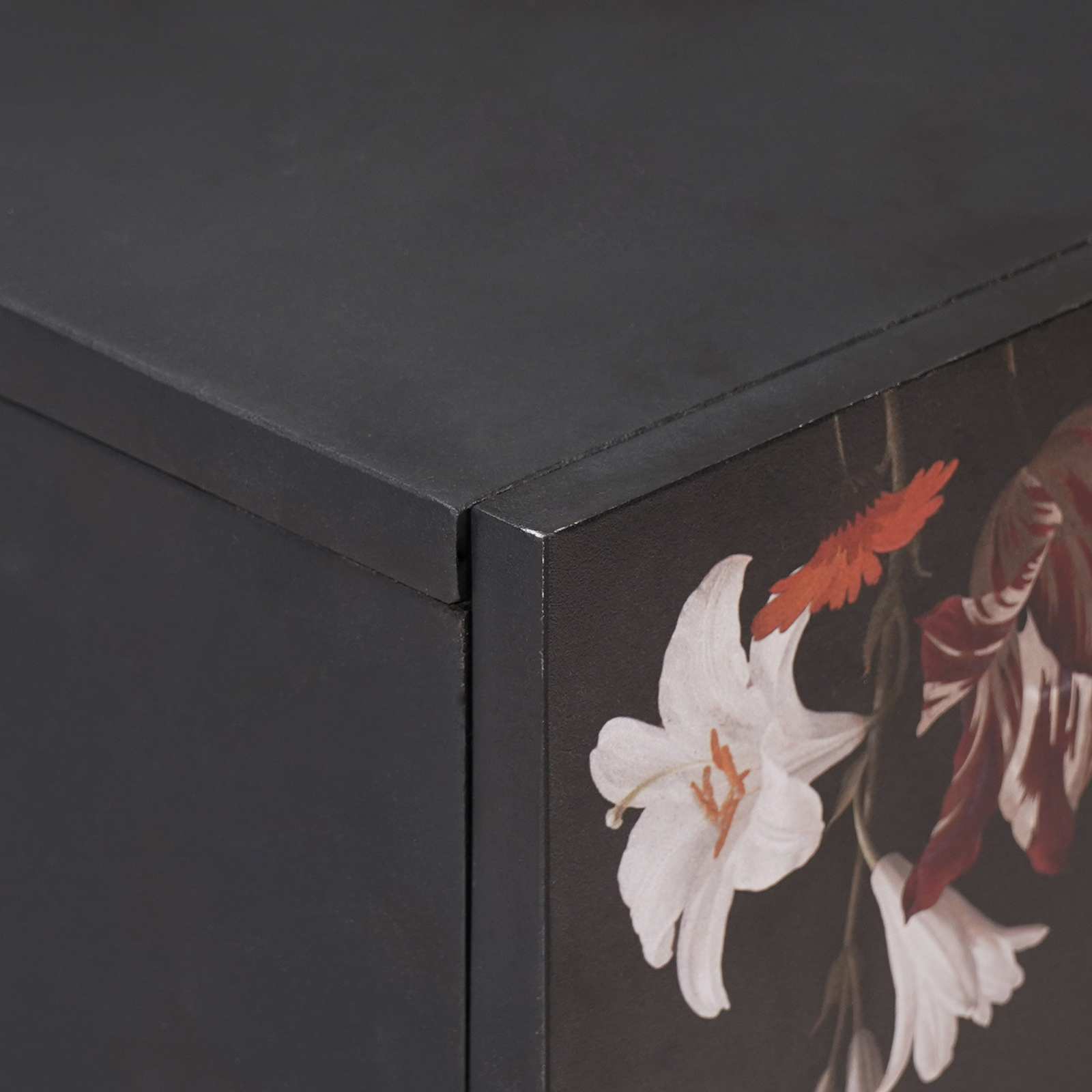 Bedside table with drawer Multicolour 50 x 33 x 60 cm