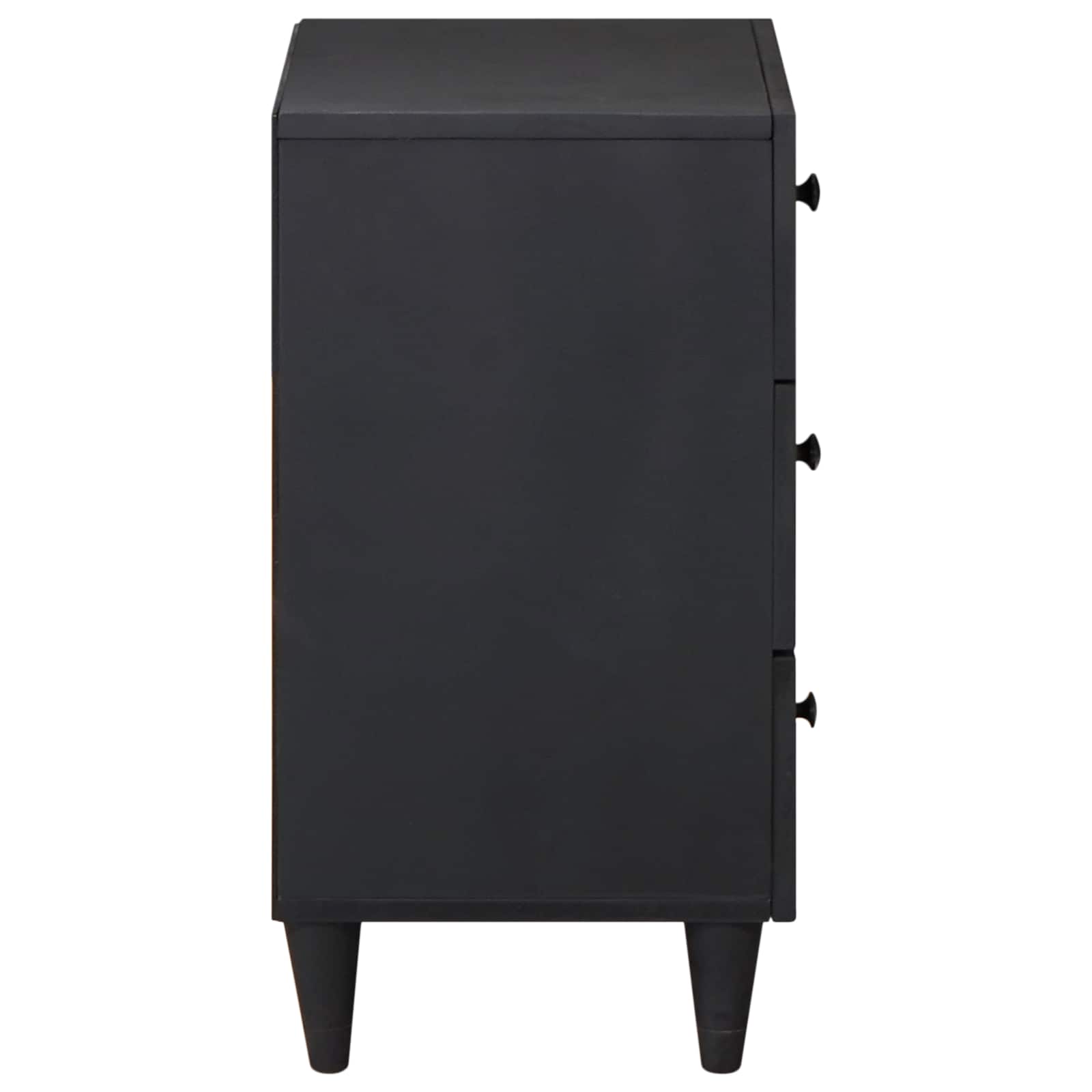 Bedside table with drawer Multicolour 50 x 33 x 60 cm