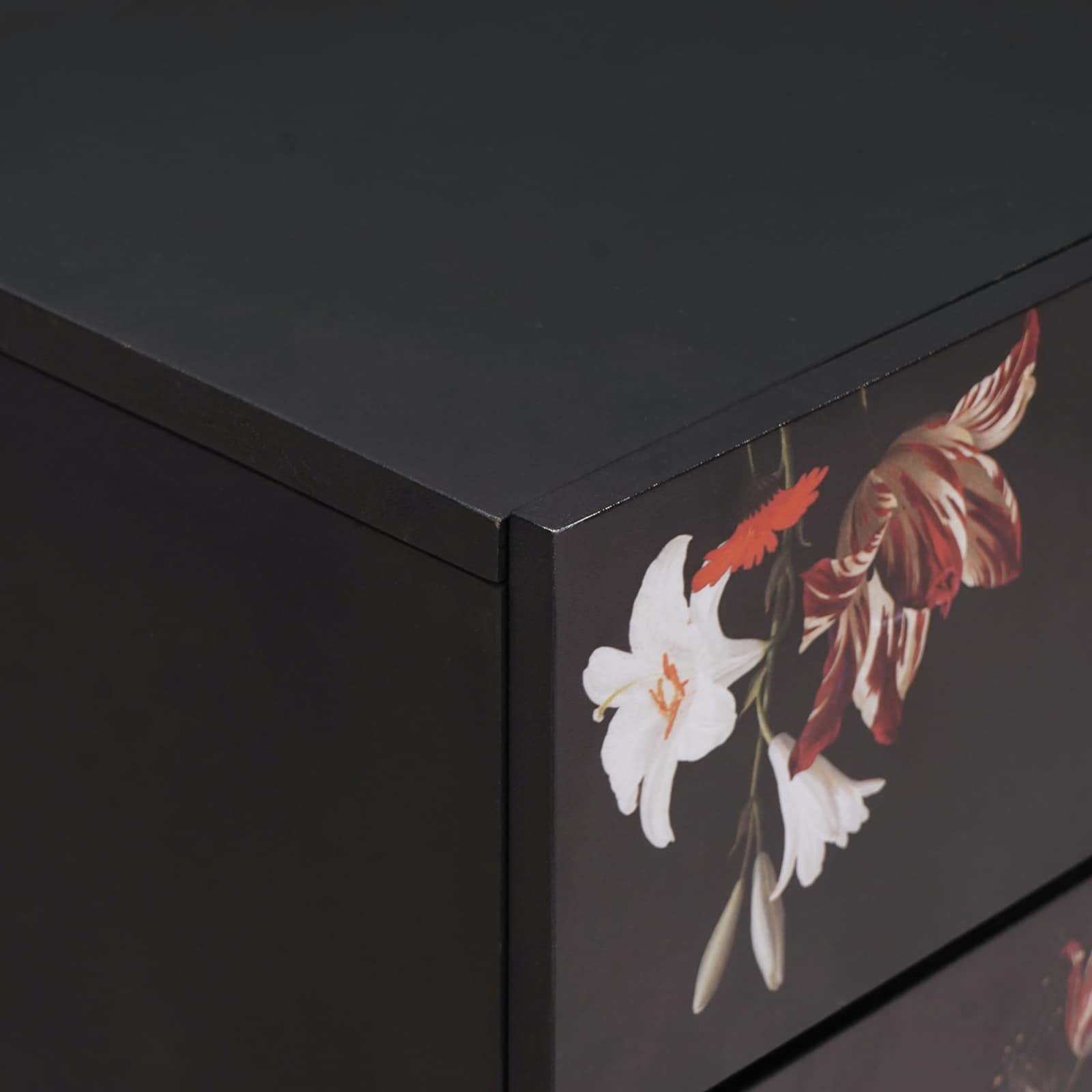 Bedside cabinet with a drawer Multicoloured 50 x 33 x 60 cm