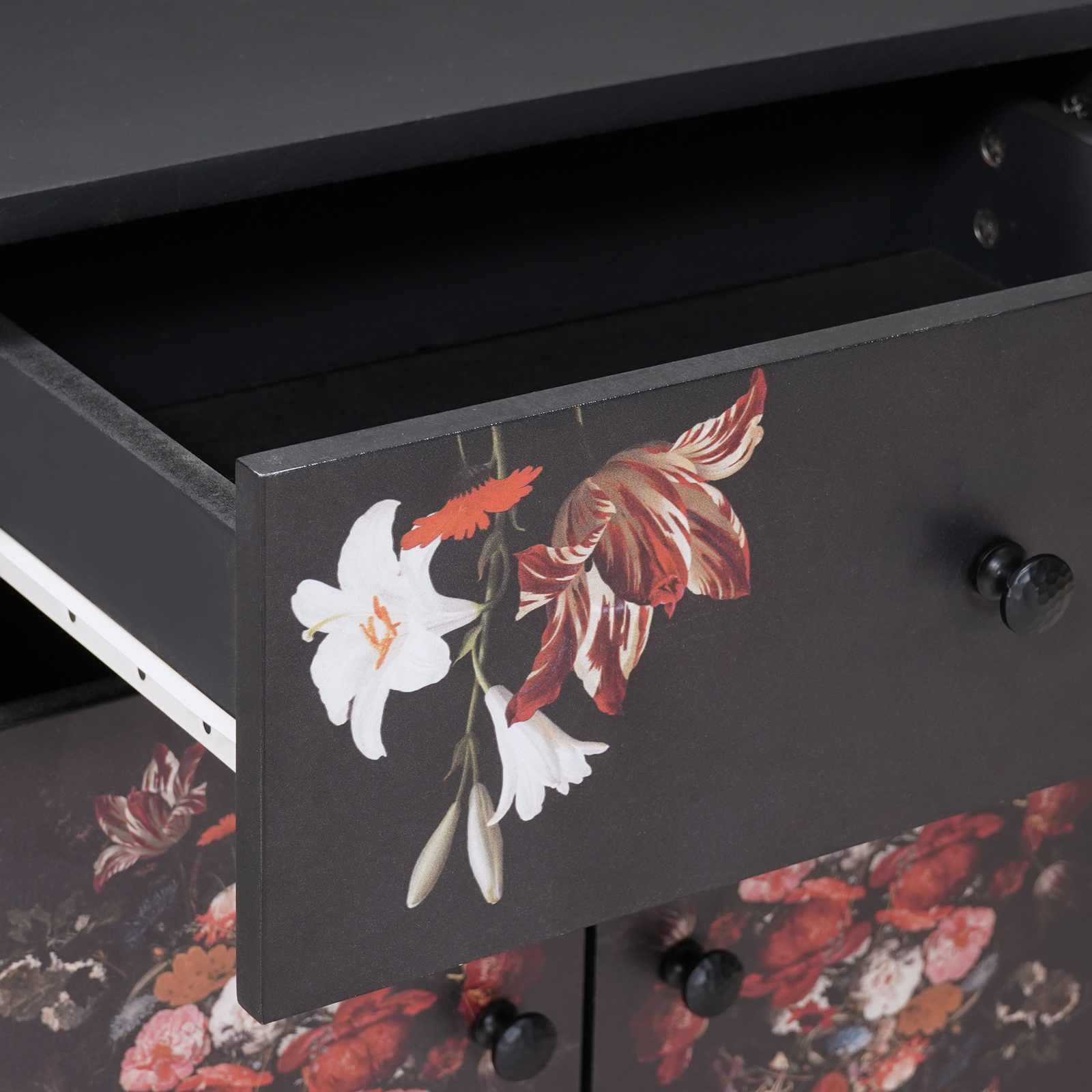 Bedside cabinet with a drawer Multicoloured 50 x 33 x 60 cm