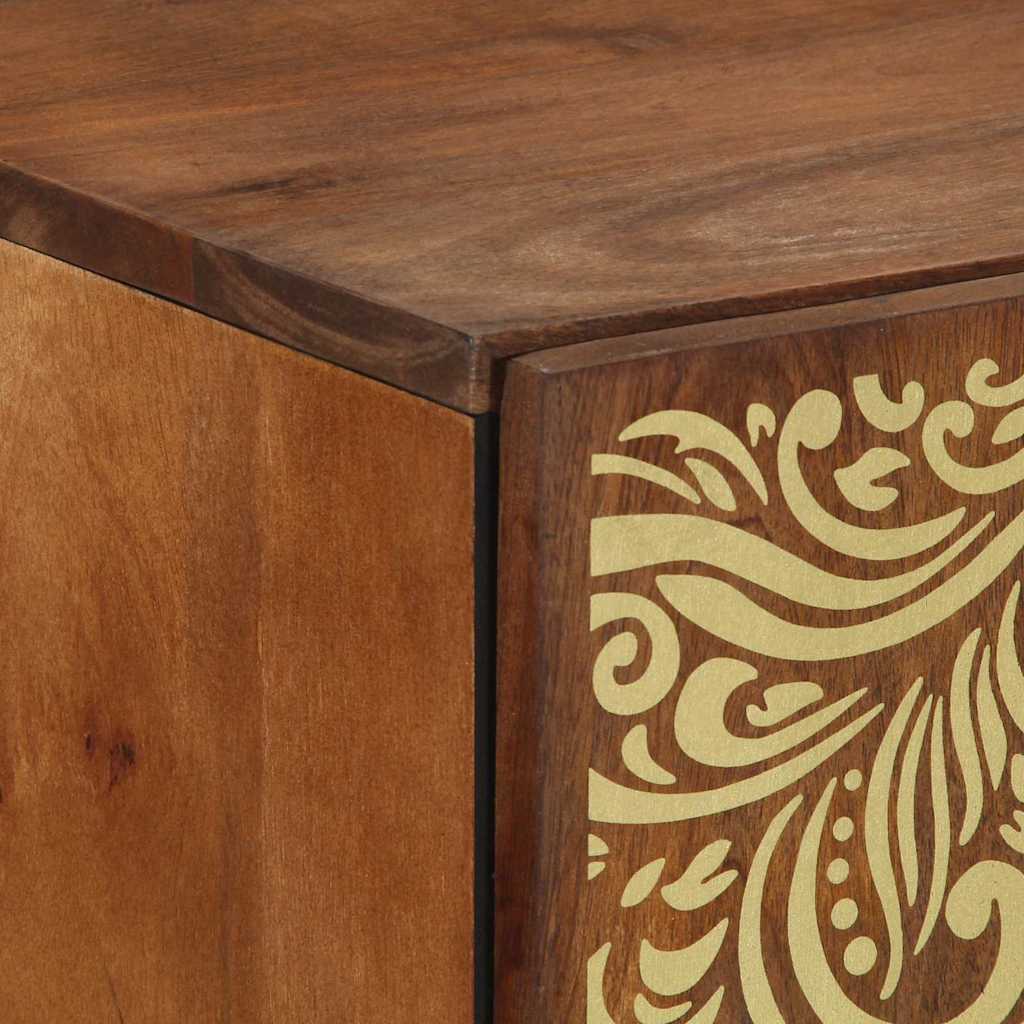 Kabalas Ruda 60 x 33.5 x 75 cm Mango medienos masyvas