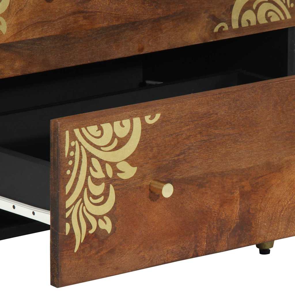 Kabalas Ruda 60 x 33.5 x 75 cm Mango medienos masyvas