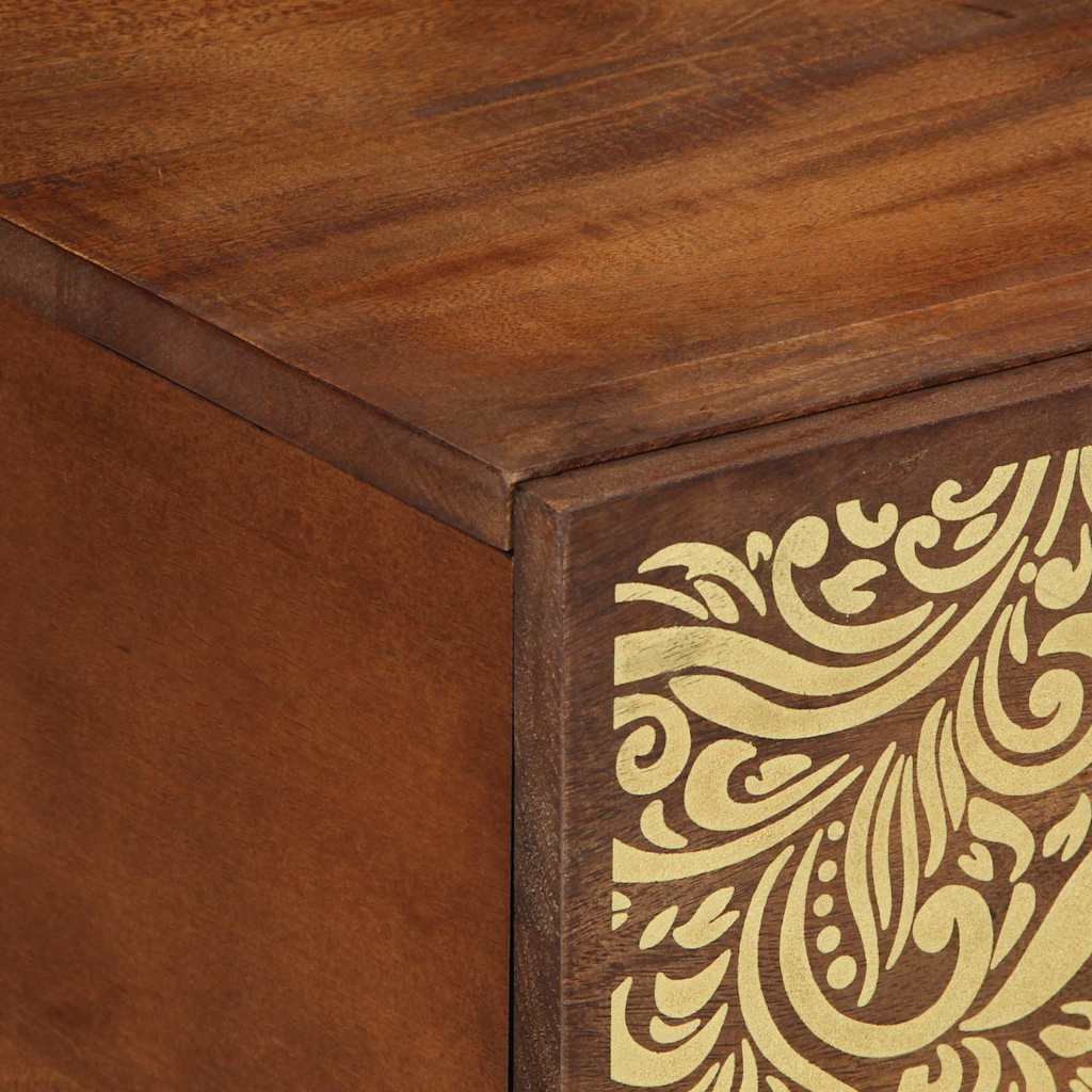 Kavos staliukas honey brown 80 x 50 x 40 cm