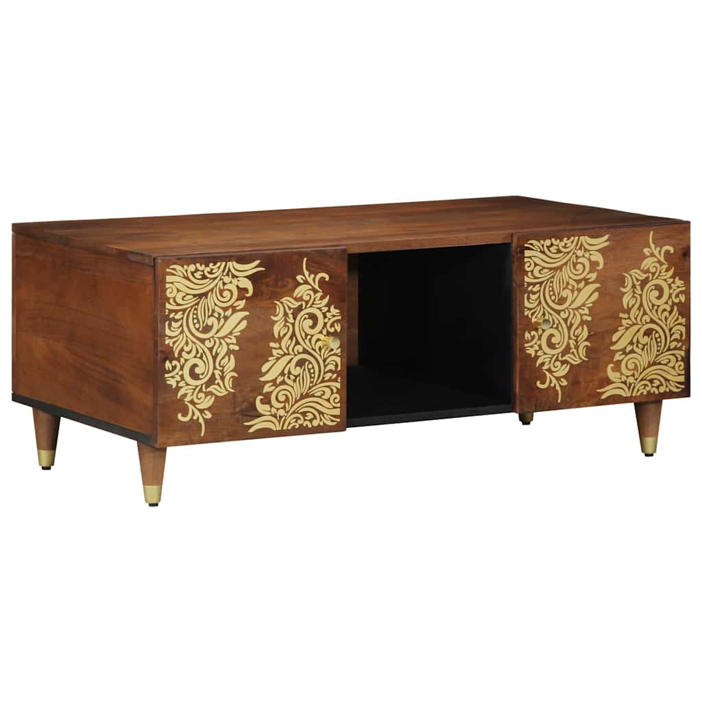 Kavos staliukas honey brown 100 x 54 x 40 cm
