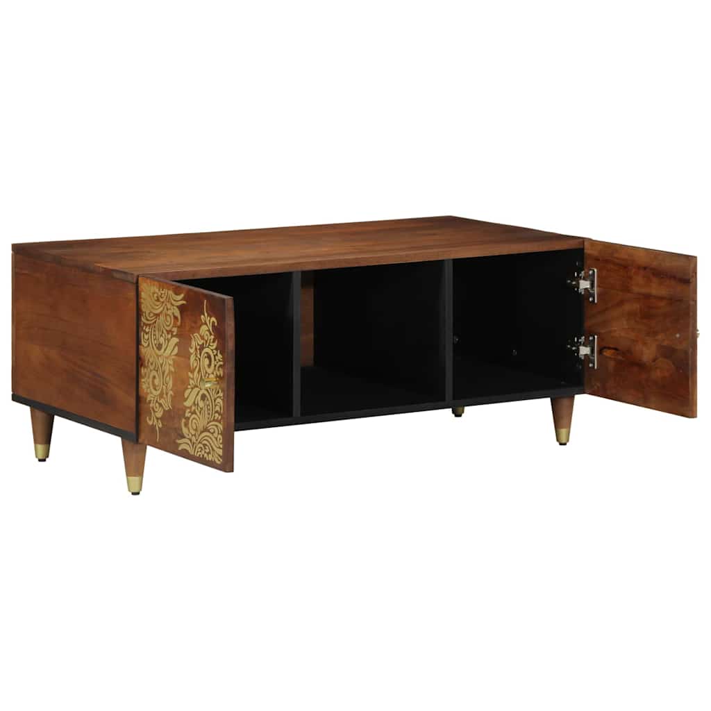 Kavos staliukas honey brown 100 x 54 x 40 cm