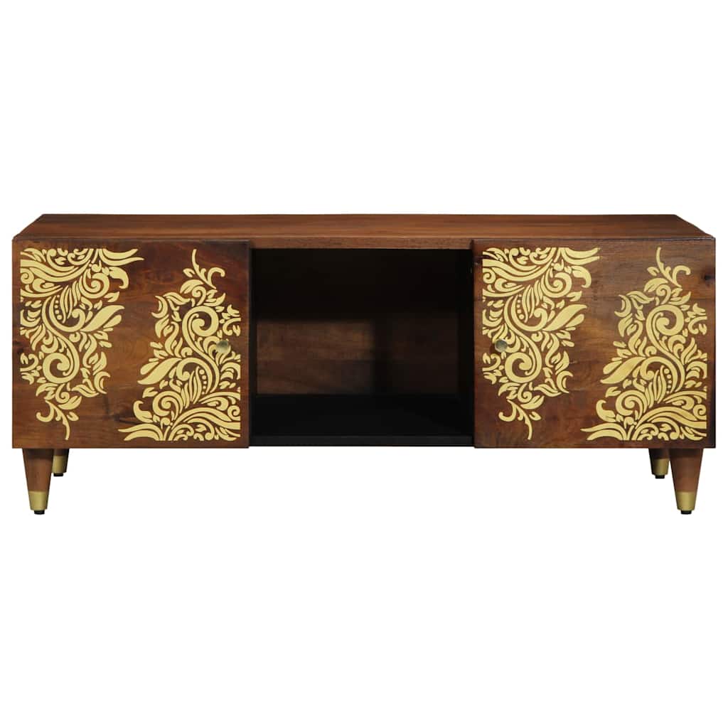 Kavos staliukas honey brown 100 x 54 x 40 cm