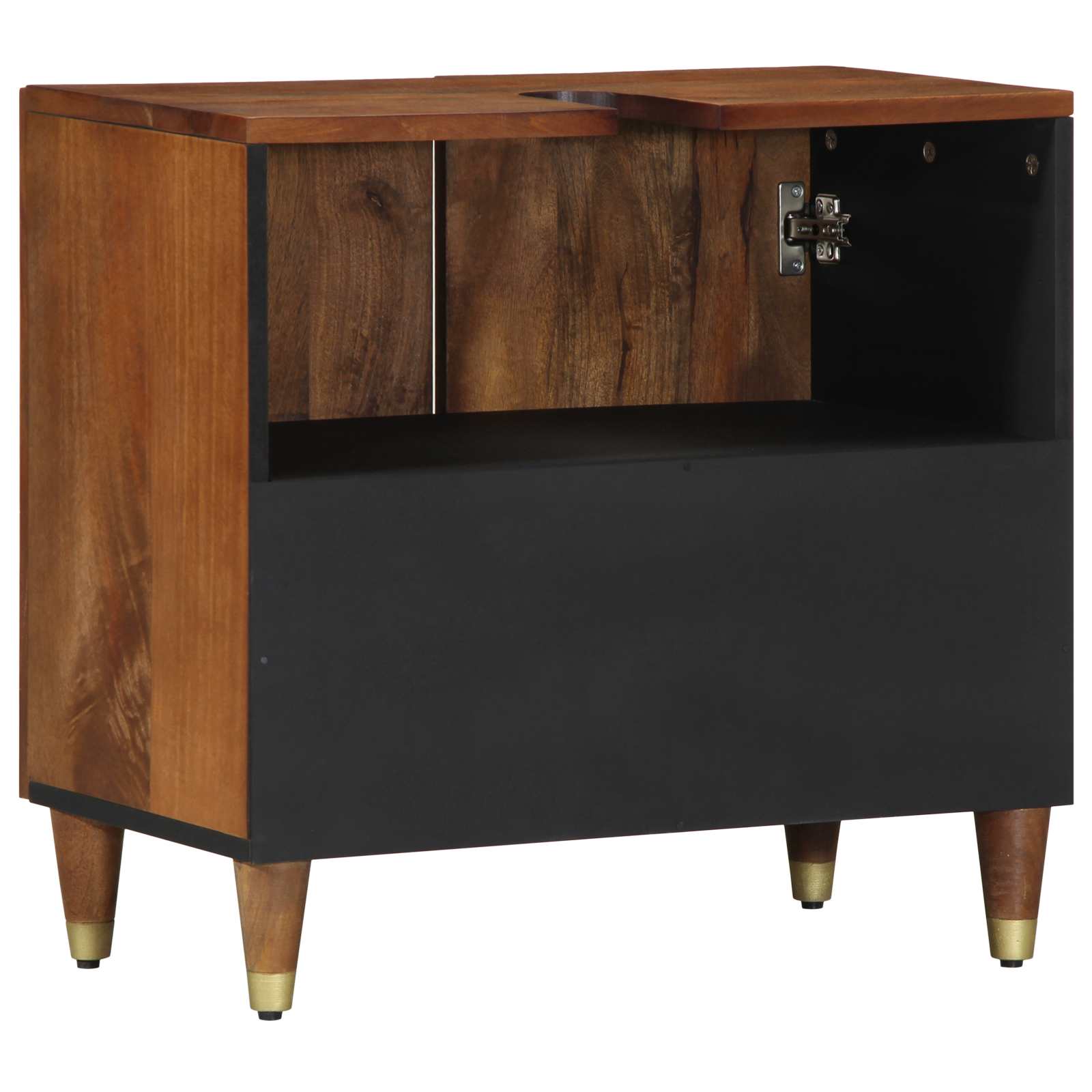 Vonios kriauklės spintelė honey brown 62 x 33 x 58 cm