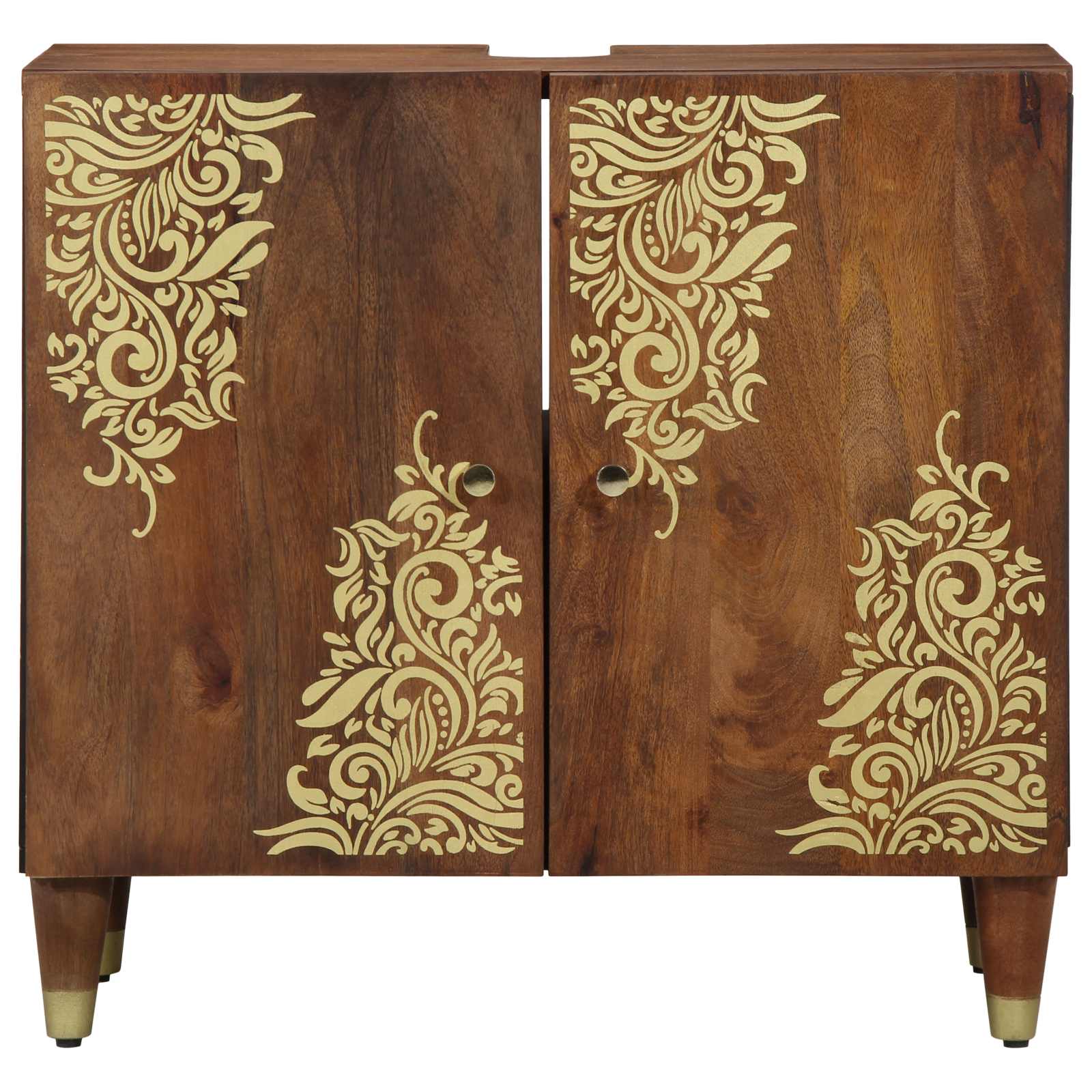 Vonios kriauklės spintelė honey brown 62 x 33 x 58 cm