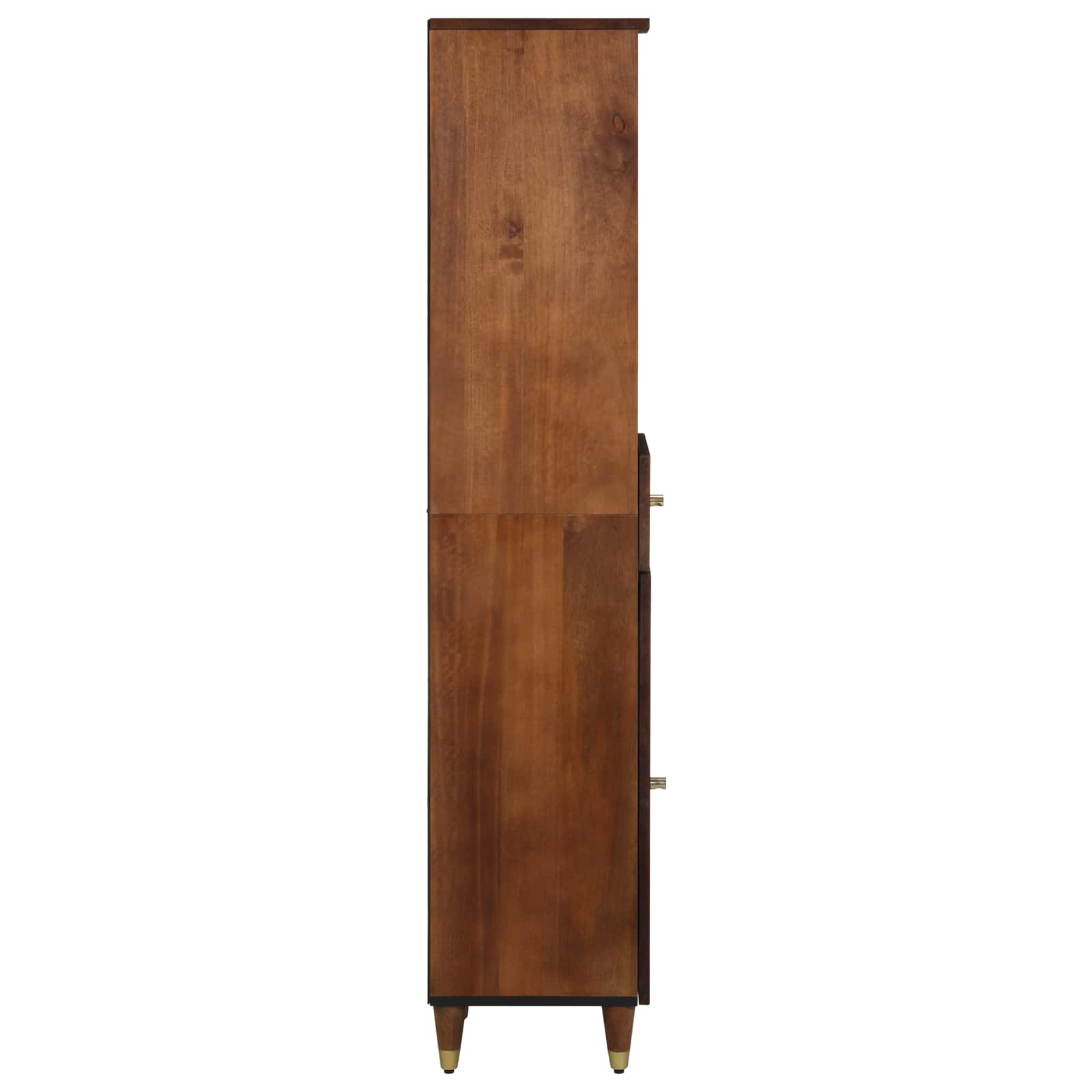 Vonios spintelė honey brown 38 x 33 x 160 cm Kietas mango medis