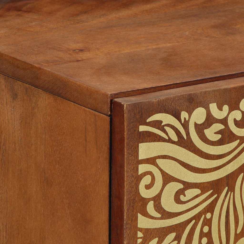 Kabalas Ruda 40 x 33.5 x 75 cm Mango medienos masyvas