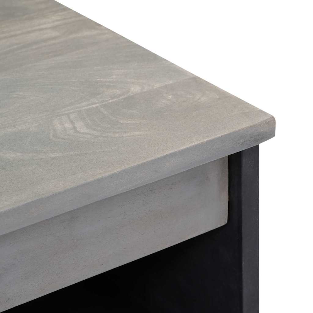 Kabalas Pilkas ir auksinis 60 x 33 x 75 cm Kietas mango medis