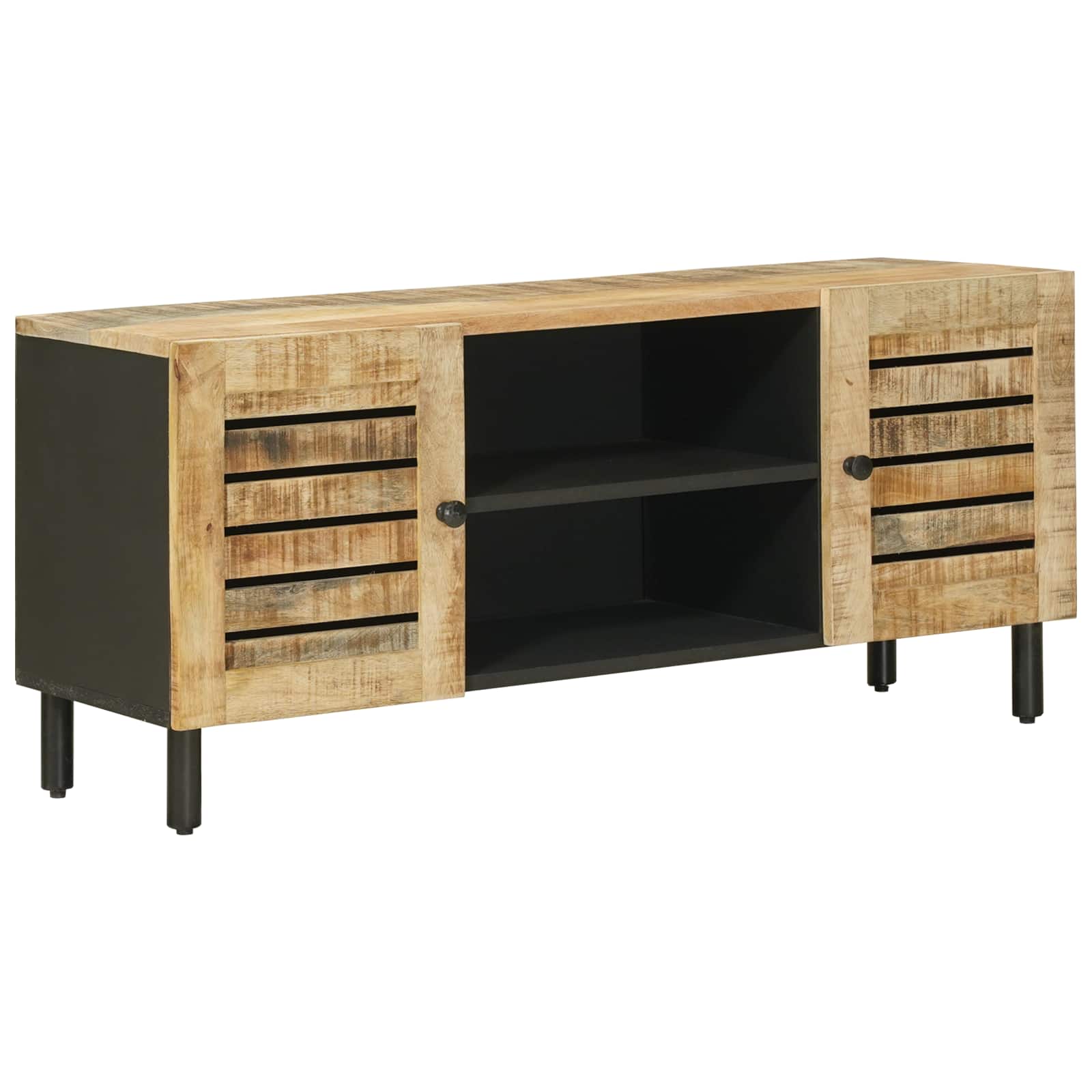 Saugojimo spintos Natūrali 105 x 33 x 46 cm Kietas mango medis