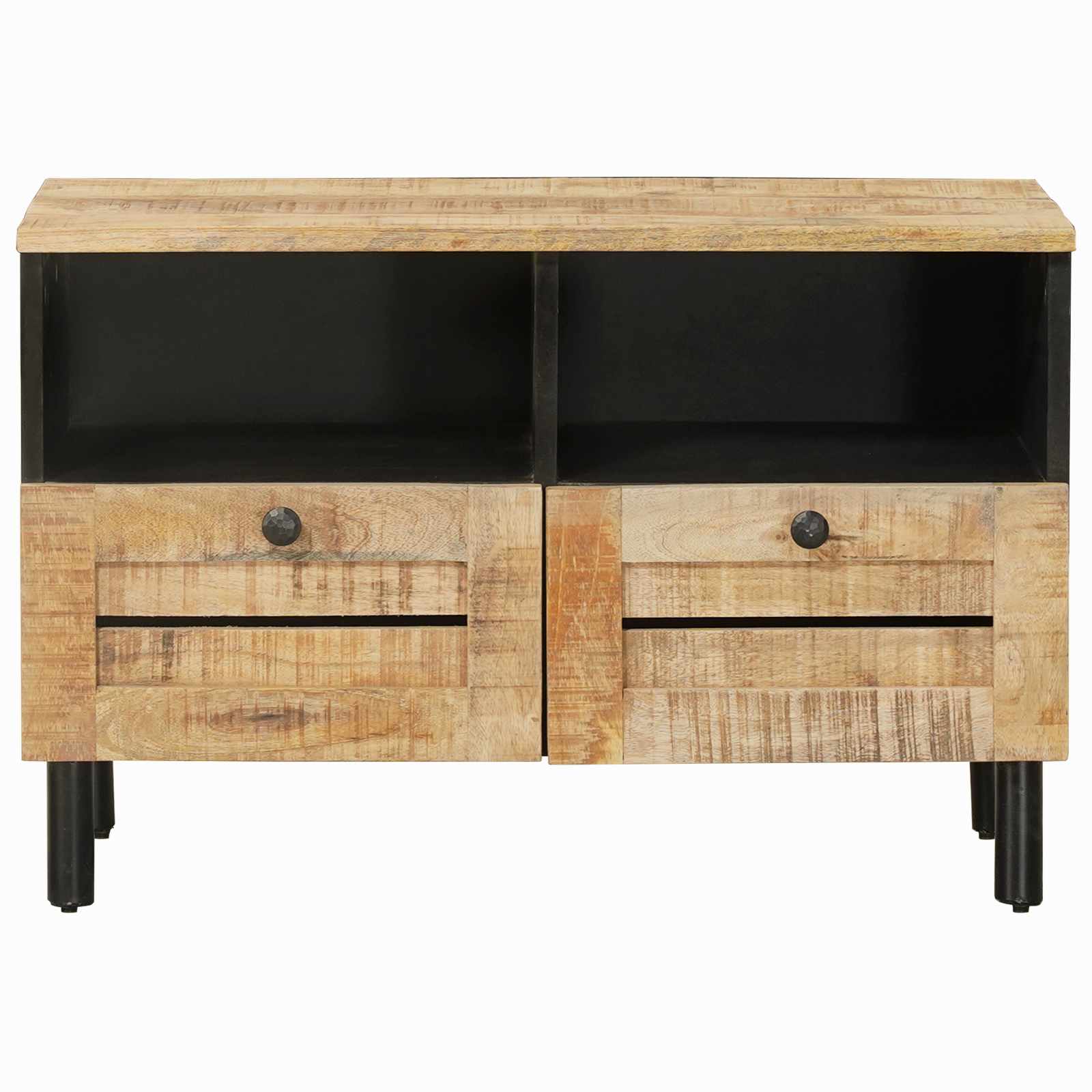 Saugojimo spintos Natūrali 70 x 33 x 46 cm Kietas mango medis