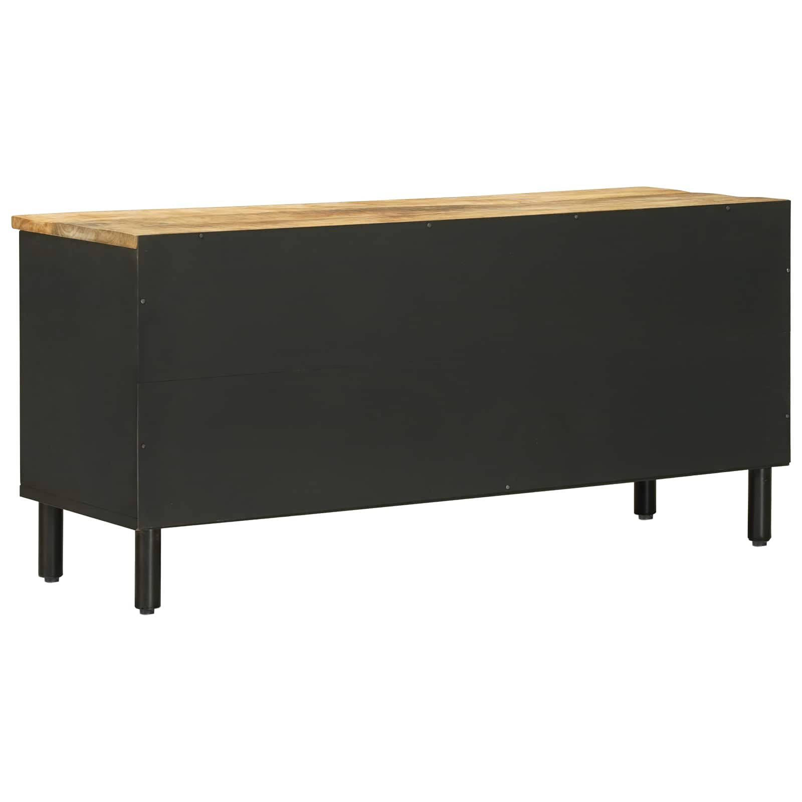 Saugojimo spintos Natūrali 100 x 33 x 46 cm Kietas mango medis