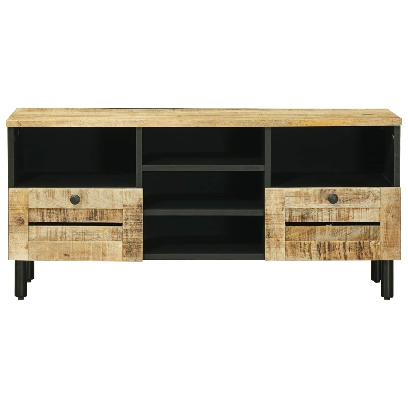 Saugojimo spintos Natūrali 100 x 33 x 46 cm Kietas mango medis