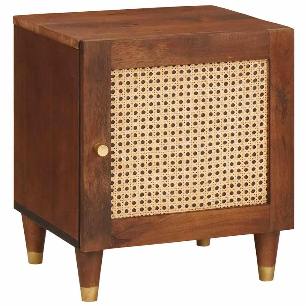 Šalia lovos spintelė 2 pcs Ruda 40 x 33,5 x 46 cm