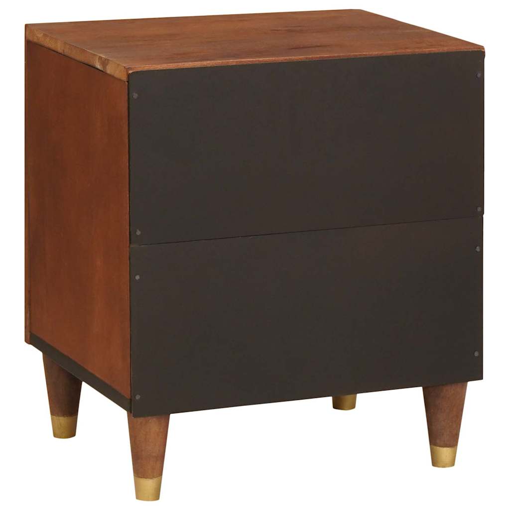 Šalia lovos spintelė 2 pcs Ruda 40 x 33,5 x 46 cm
