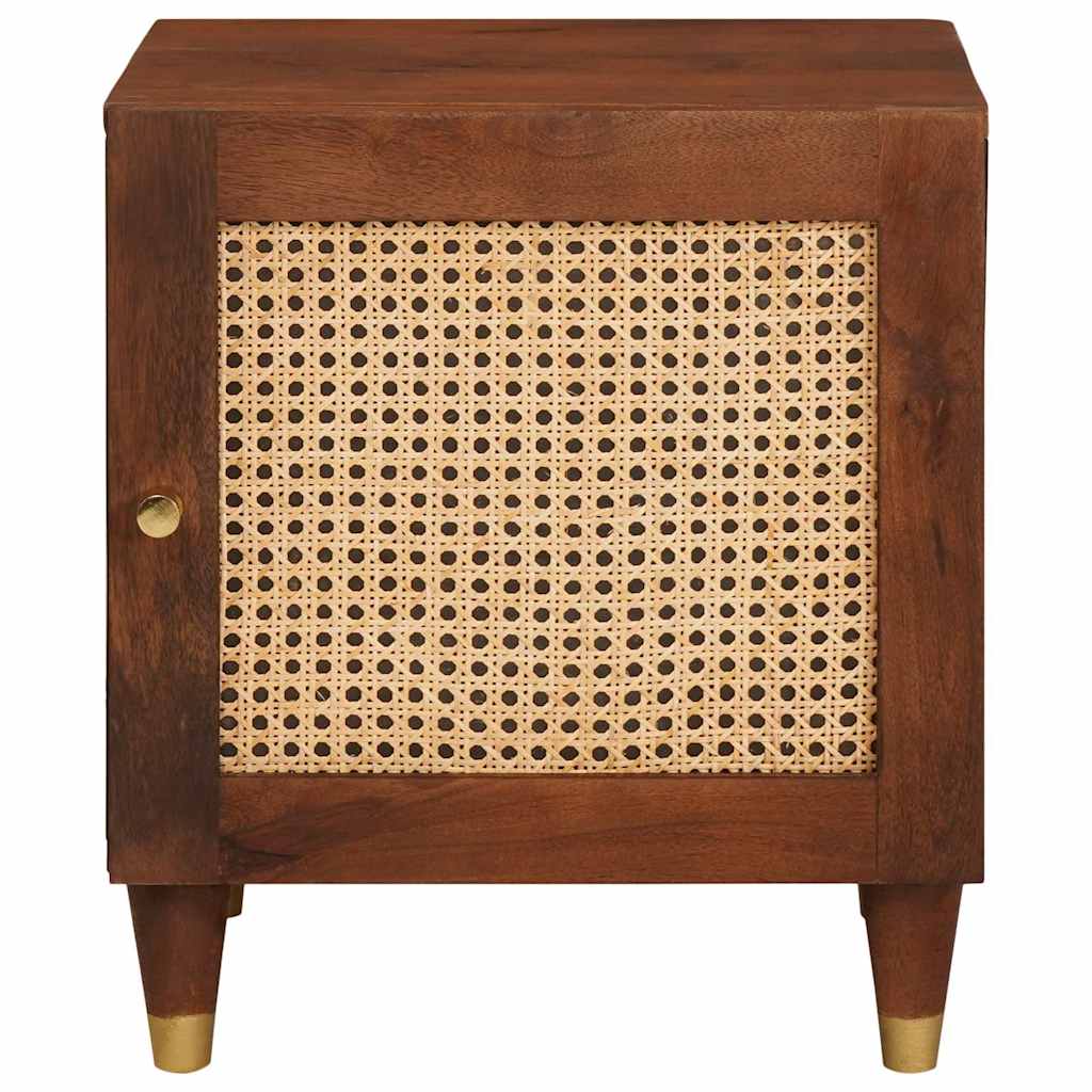 Šalia lovos spintelė 2 pcs Ruda 40 x 33,5 x 46 cm