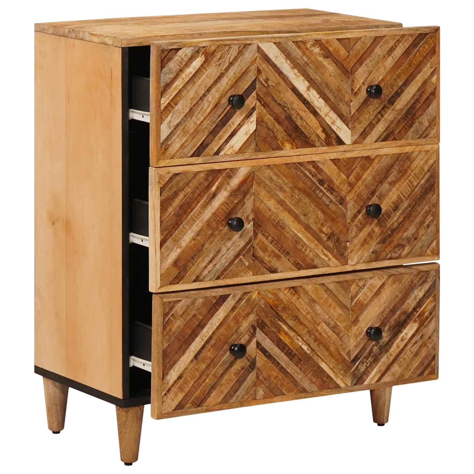 Saugojimo spintos Ruda 60 x 33,5 x 75 cm Kietas mango medis