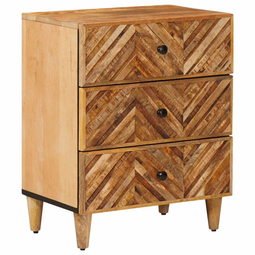 Naktinis staliukas Ruda 50 x 33 x 60 cm Kietas mango medis